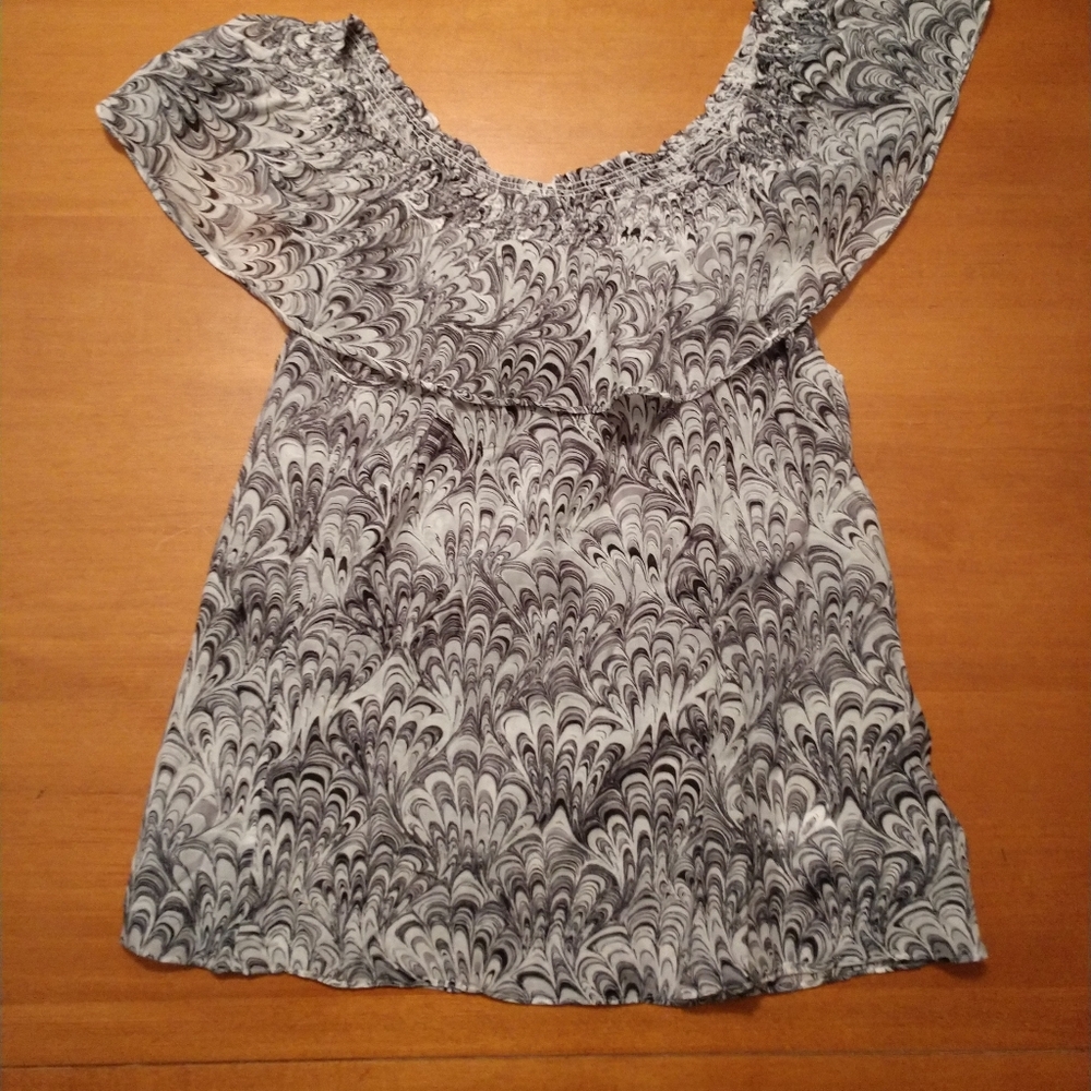 Michael Kors Off the Shoulder Blouse